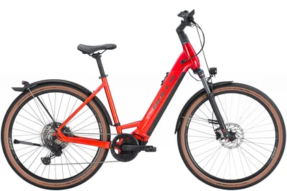 BULLS Cross Rider EVO 2 750Wh oranžovo-červený