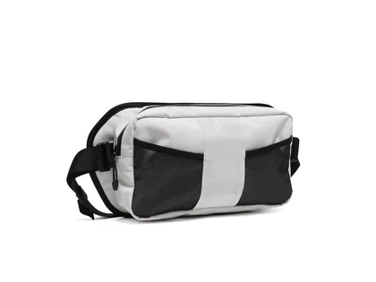 Capsuled Ľadvinka Hip Bag 4 l Cloud Dancer, Čierna/Sivá/Hnedá
