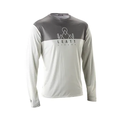 LEATT dres dlhý rukáv MTB Trail 3.0, Cream White