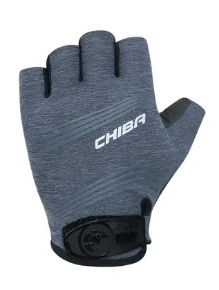 Chiba Cyklistické rukavice pre ženy Lady SuperLight tmavošedé L, Sivá