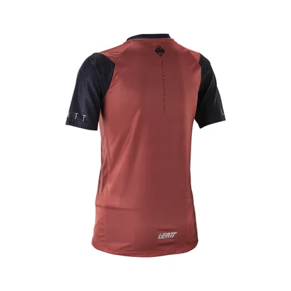 LEATT dres krátky rukáv MTB Trail 3.0 Women, Dusty Red