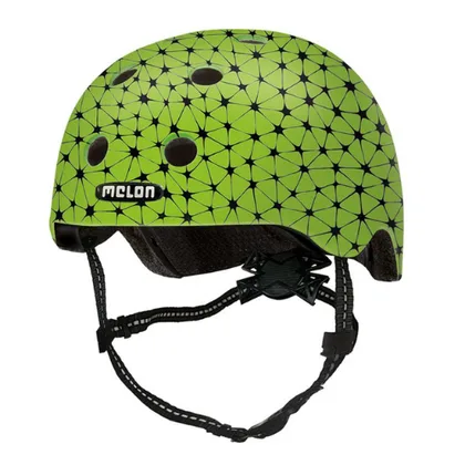 Melon Detská cyklistická prilba Toddler Magic Reflex zelená 2024, Zelená
