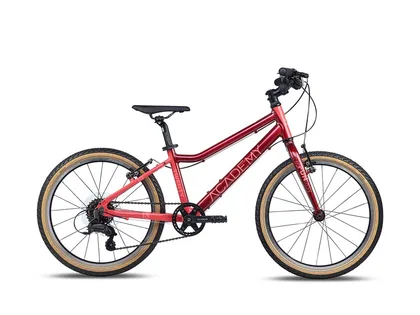 ACADEMY Detský bicykel Grade 4 Edition FUNtasy - 20" 2025, Čierna/Červená/Strieborná