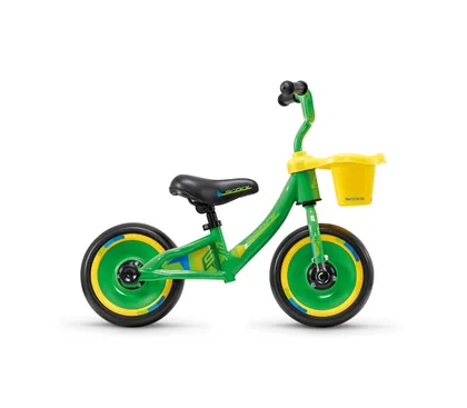 Detské odrážadlo pedeX 3in1 zeleno/žlté, Zelená