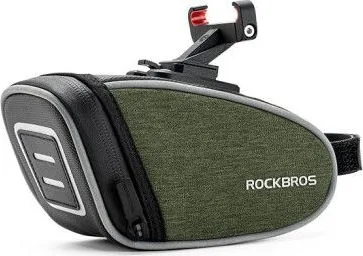 Taška RockBros podsedlová, kapacita 1L, tmavozelená