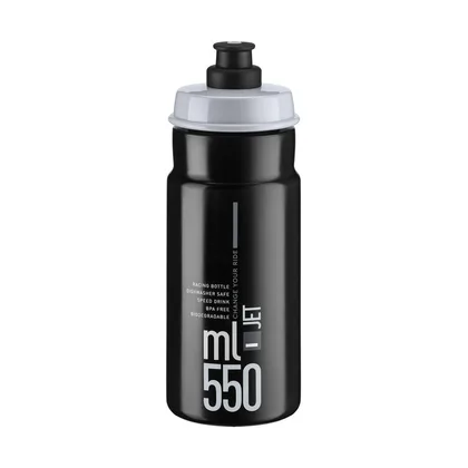 Fľaša JET 550 čierno/šedá