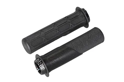 Madlá TRAIL LOCK ON s obrubou čierne 132x32mm