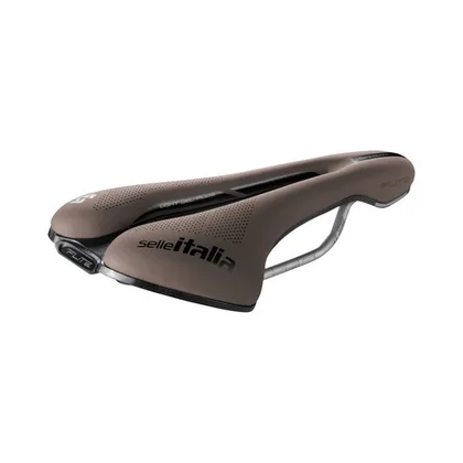 SELLE ITALIA sedlo FLITE Boost Gravel TI 316 Superflow, Brown
