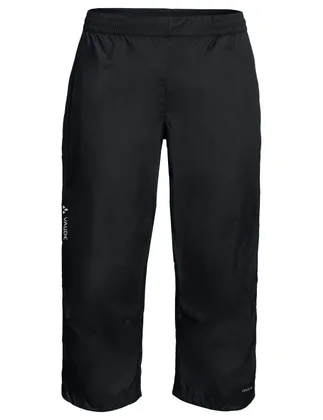Vaude nepremokavé 3/4 cyklonohavice Drop, pánske, black