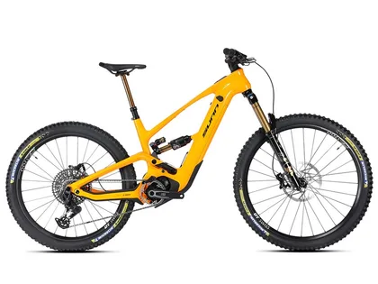 SUNN Celoodpružený horský elektrobicykel One Factory 2026 M, Žltá/Oranžová