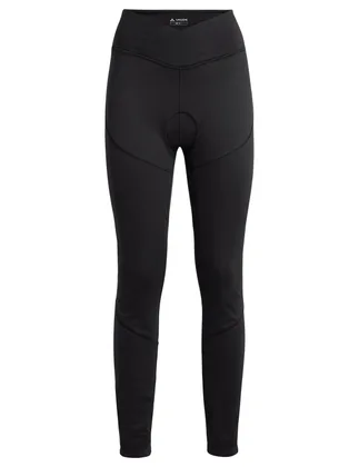 Vaude cyklistické nohavice Posta Warm, dámske, black