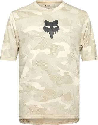 Pánsky dres Fox Ranger TruDri, krátky rukáv, Cream