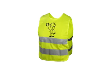 Detská reflexná vesta KELLYS STARLIGHT police - XS