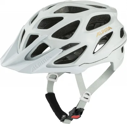 ALPINA Cyklistická prilba MYTHOS 3.0 white-prosecco gloss