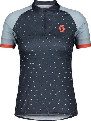 Dámsky dres Scott Endurance 30, krátky rukáv, Midnight Blue/Glace Blue, XL