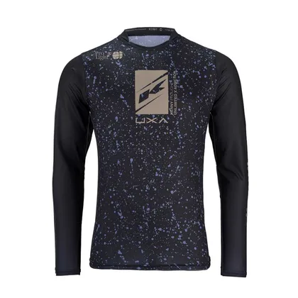 KENNY Cyklistický dres PROLIGHT Kaki, Čierna/Hnedá