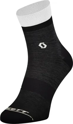 Ponožky Scott Trail Quarter, Dark Grey/White