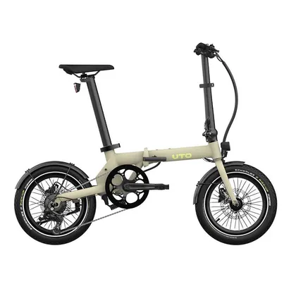 UTO Skladací elektrobicykel OG16 2025 Desert Sand, Čierna/Zelená/Modrá/Béžová