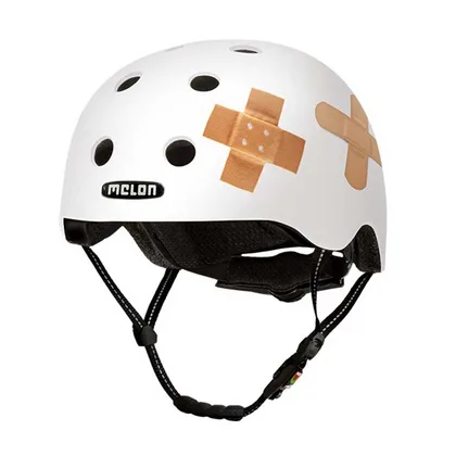 Melon Cyklistická prilba Plastered White XXS/S, Biela