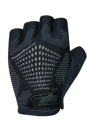 Chiba Cyklistické rukavice Road Master BLACK L, Čierna