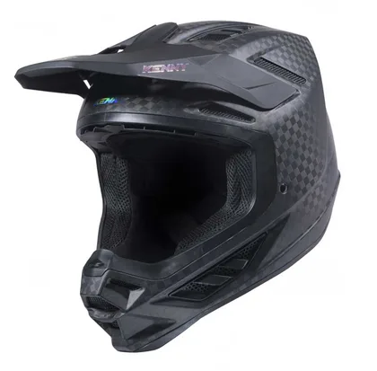 KENNY Cyklistická prilba TITANIUM BIG CARBON Matt Holographic 2026 M, Čierna