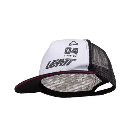 Leatt šiltovka Cap Trucker, unisex, black/white