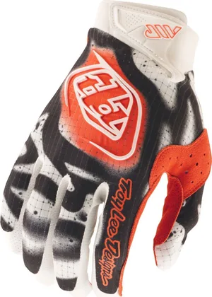 Rukavice TLD Air Membrane White / Infra Red