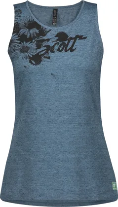 Dámske tielko Scott Trail Flow DRI, Lunar Blue