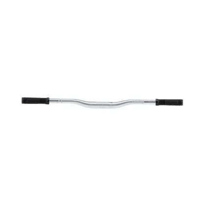 LEATT MTB riadidlá + gripy Launch Control 6.0 Ø35mm, strieborné