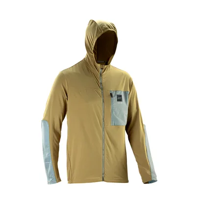 LEATT bunda MTB WindBlock 1.0, Brass Brown