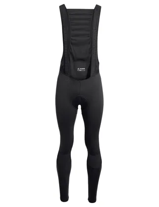 Vaude cyklistické nohavice Kuro Warm Bib, pánske, black