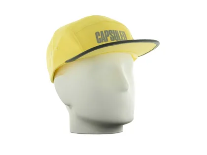 Capsuled Šiltovka Reflective Flex Cap, Sivá/Žltá