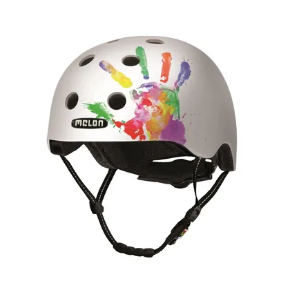 Melon Cyklistická prilba Handprint M/L, Biela