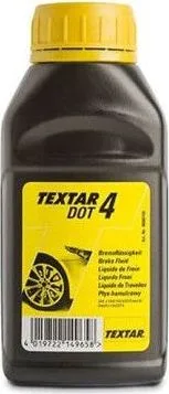 Brzdová kvapalina TEXTAR - DOT 4, 250 ml