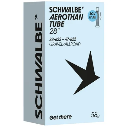 Duša SCV17-AE (33/47-622) 28x1.30–1.85 SCV 40mm Aerothan 58g