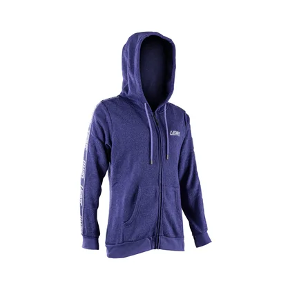 LEATT mikina na zips Tech Women, Cosmic Blue