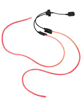 Vaude led svetlo "Light me up" na batohy, red
