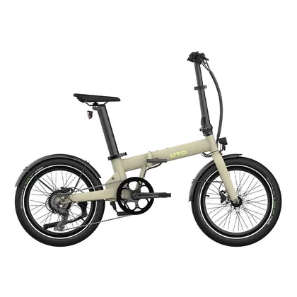 UTO Skladací elektrobicykel OG20 2025 Desert Sand, Čierna/Zelená/Modrá/Béžová