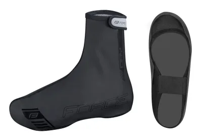 FORCE návleky tretier PU DRY MTB, čierne