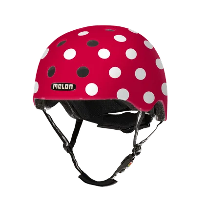 Melon Cyklistická prilba Dotty White M/L, Červená