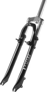 Vidlica odpružená 26 Ventura, 25,4 mm závit, čierna