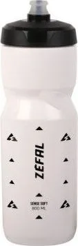 Cyklofľaša ZÉFAL, Sense Soft 80 biela 800 ml, plast