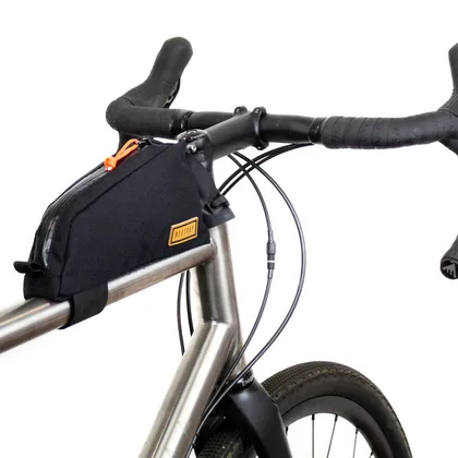 Restrap Top Tube Bag taška na rám, 0.8 l, čierna