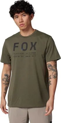 Pánske funkčné tričko Fox Non Stop Tech, krátky rukáv, Olive Green
