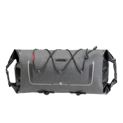 KLICKfix BIKEPACK vodotesný vak na riadidlá 12 l, Sivá
