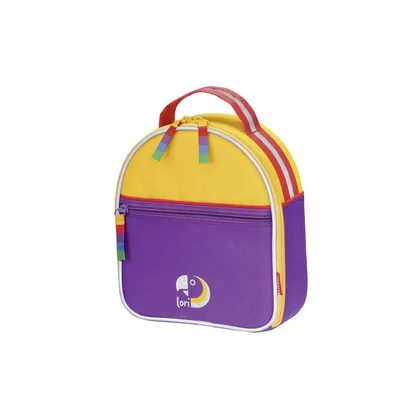 KLICKfix Lori Bag detský kufrík 2l Fialová, Zelená/Modrá/Červená/Fialová