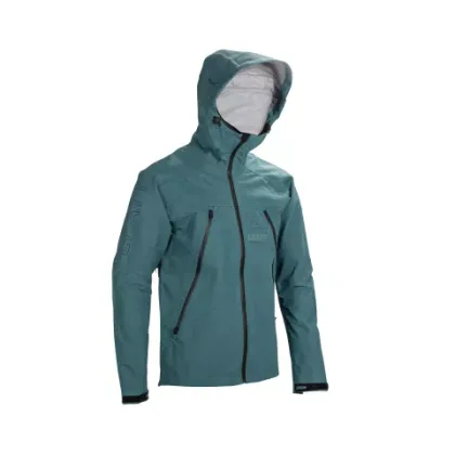 LEATT nepremokavá bunda MTB HydraDri 5.0 Teal