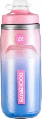 Cyklofľaša termo RockBros, 620 ml, modro/ružová, polypropylén PP5