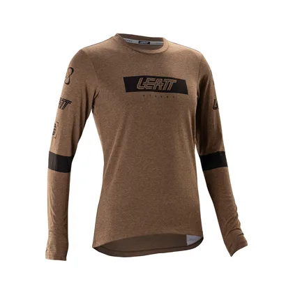 LEATT dres dlhý rukáv MTB Gravity 3.0 Women, Loam Brown