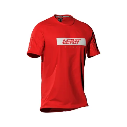 LEATT dres krátky rukáv MTB Gravity 3.0 Junior, Red